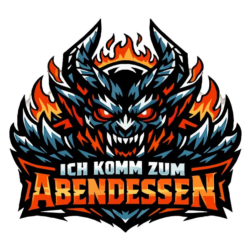 Abendessen Dämonen-Feuer