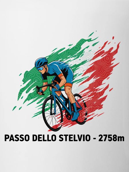 Passo dello Stelvio Climber Colour Burst
