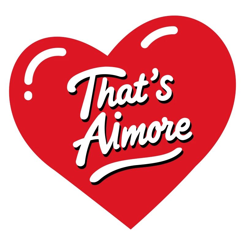 „That’s AiMore“ Wortspiel-Shirt mit Her