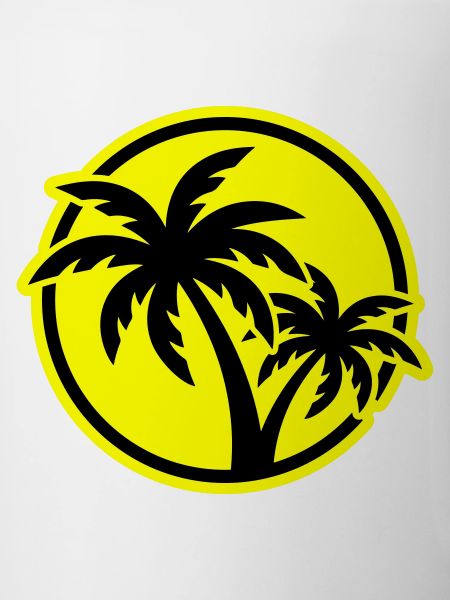Palm Tree Symbol Beach