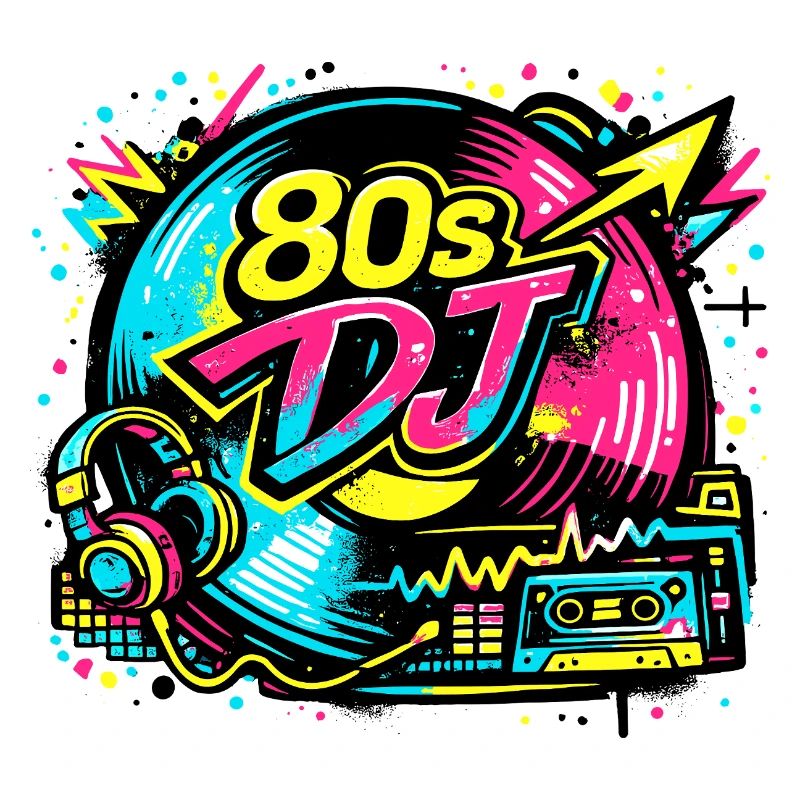 80s DJ Neon Vibe