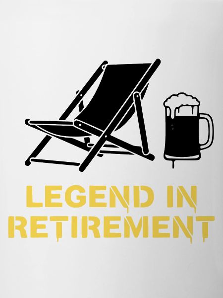 Retired Legend Pension Deck Chair