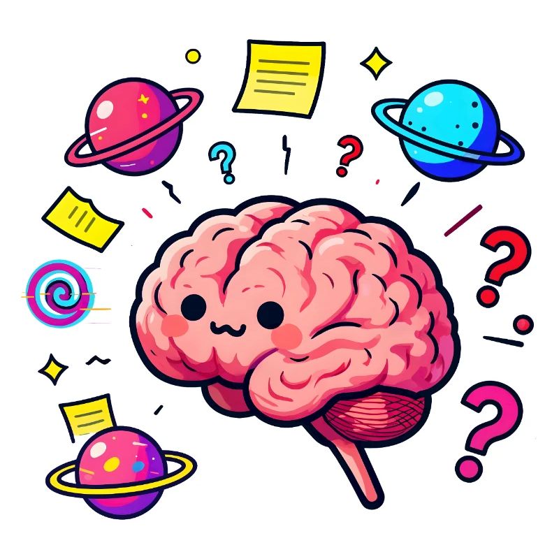 Kawaii Cosmic Brain