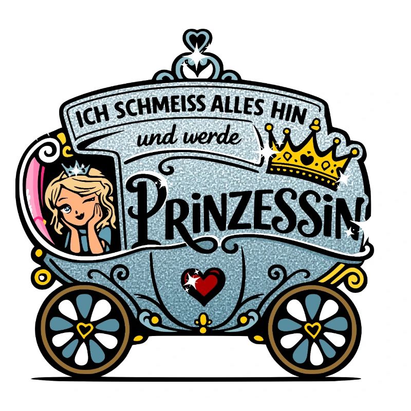 Ich werd Prinzessin Glitzerkutsche