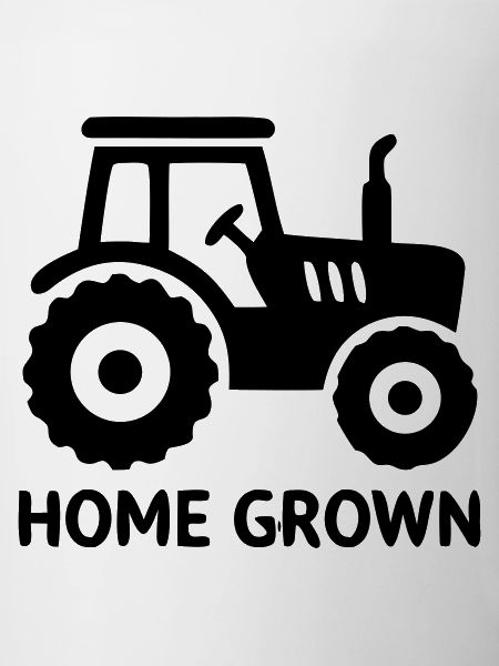Tractor Home Grown Badge