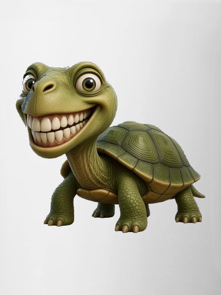 Funny Smile Turtle – Happy Shell