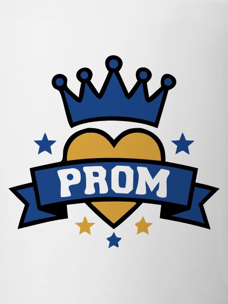 Prom Herz Krone Abzeichen