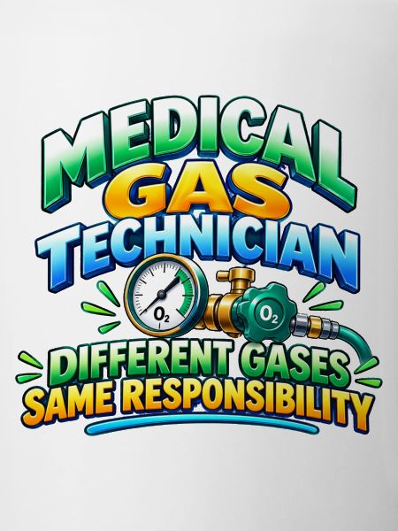 Medizinischer Gastechniker – Verschiedene Gase, gleich oder