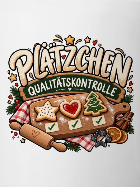 Plätzchen  Lustiges Weihnachtsdesign