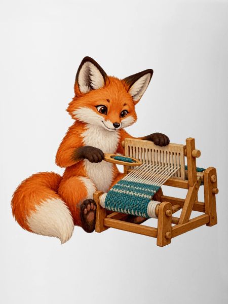 Fuchs webt am Gatterkamm