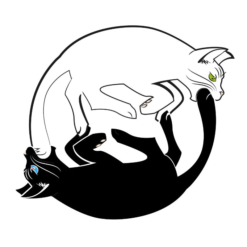 Psychedelic cats