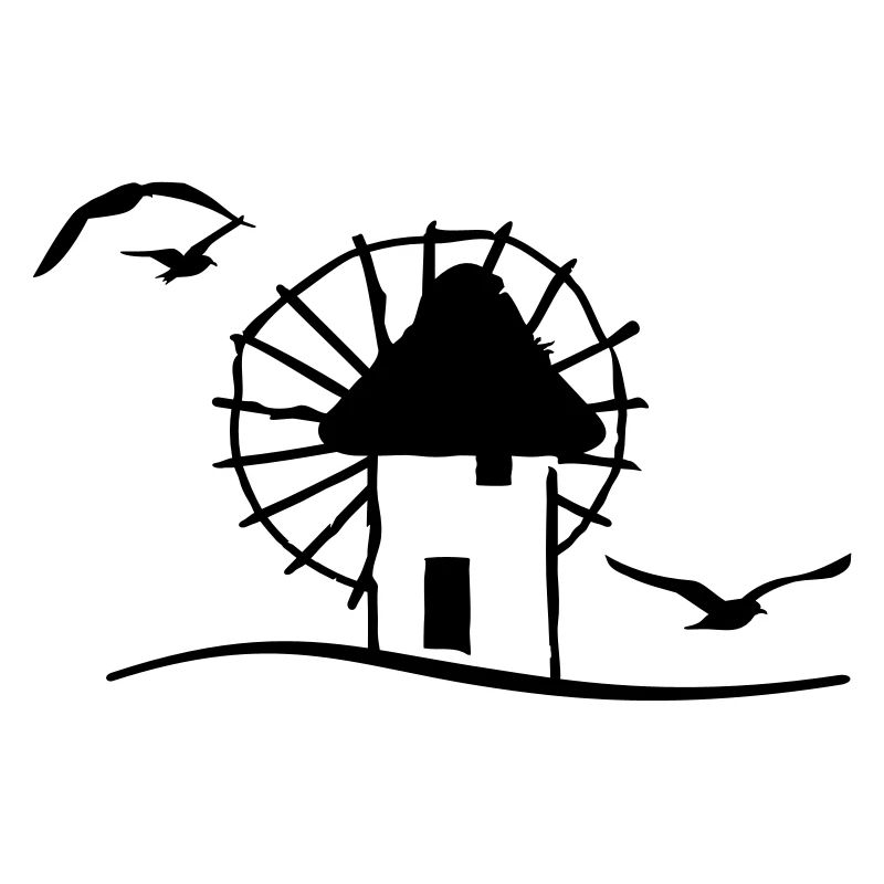 Griechische Windmühle / Greek windmill (1c)