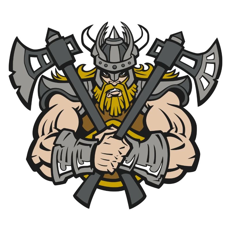 Les Vikings à la hache