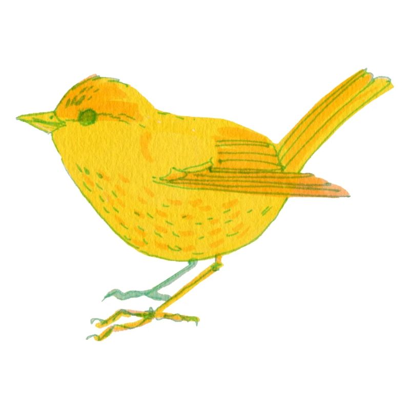 Gelber Vogel