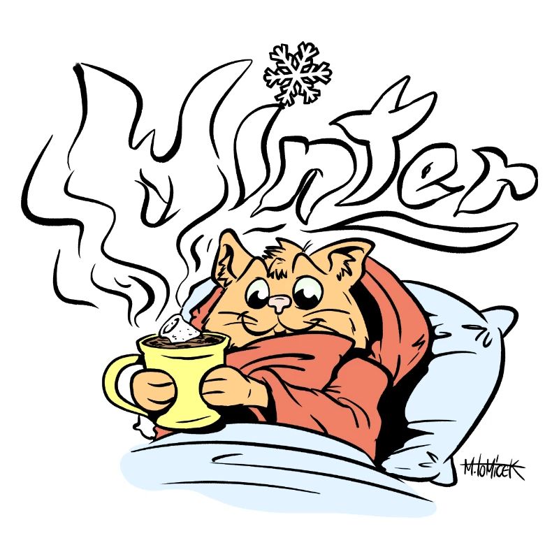 Chat d’hiver