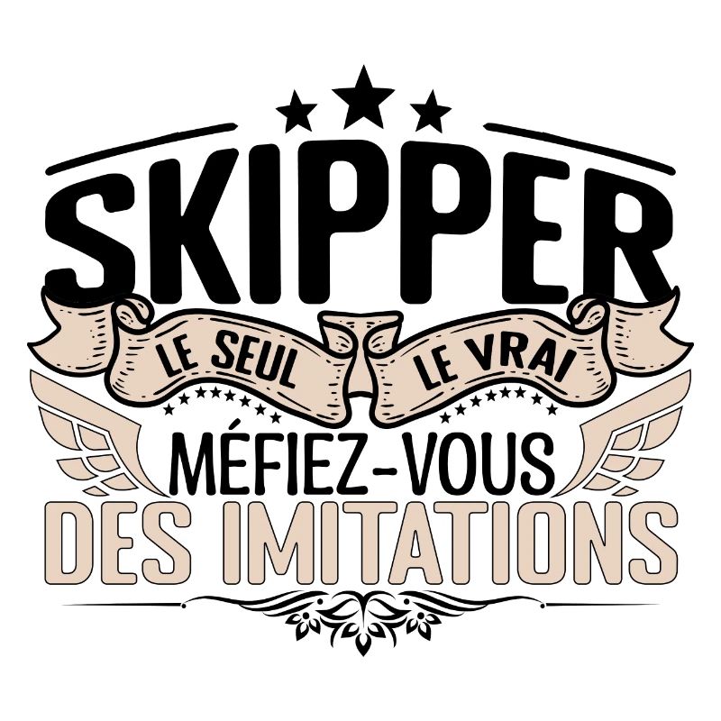 Skipper cadeau Skipper le vrai Skipper