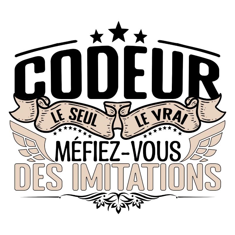 Codeur cadeau Codeur le vrai Codeur