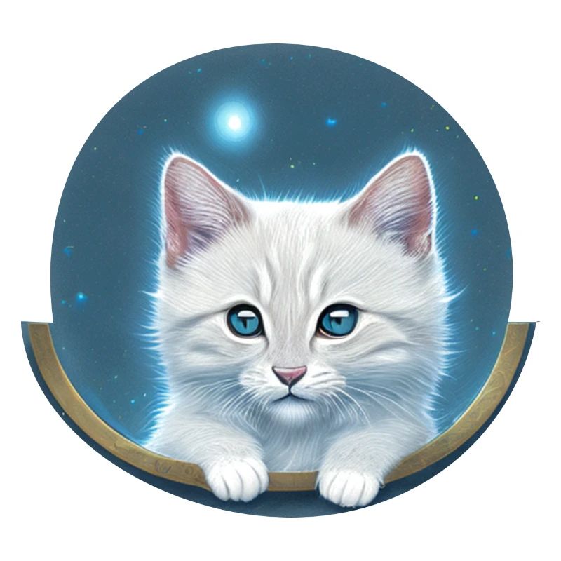 A cute kitten