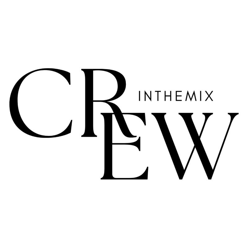 Crew logo in black