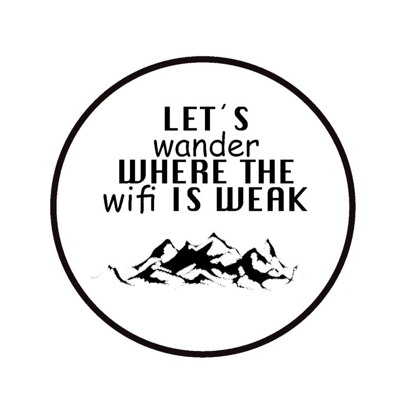 let´s wander where the WIFI is weak!