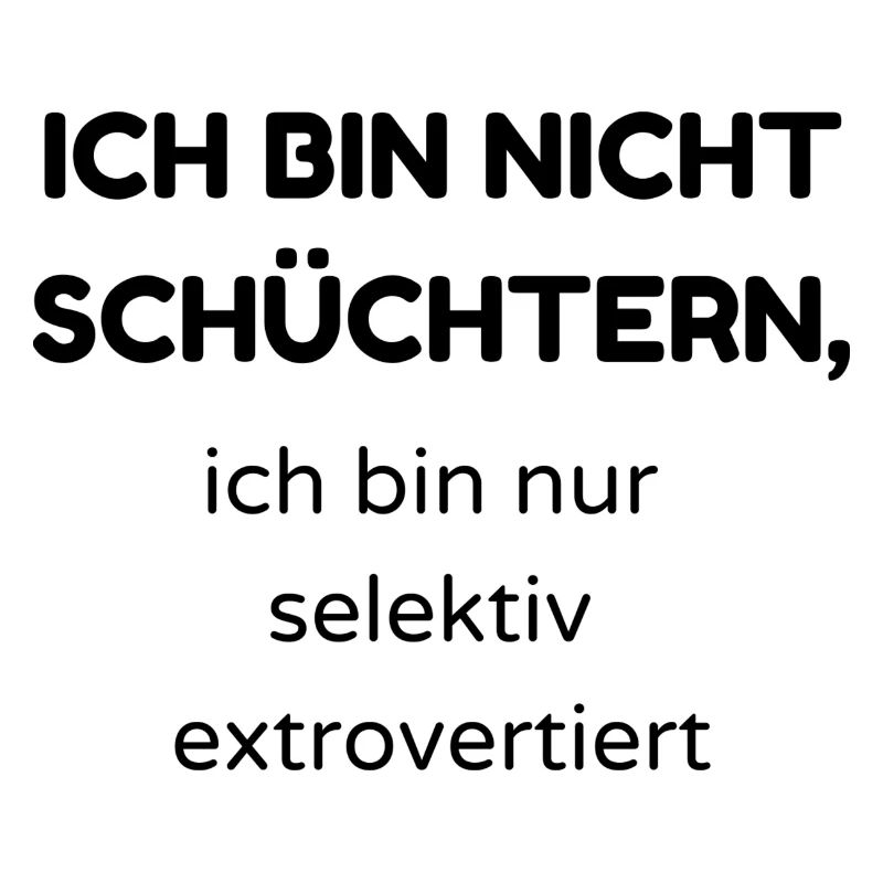 schüchtern