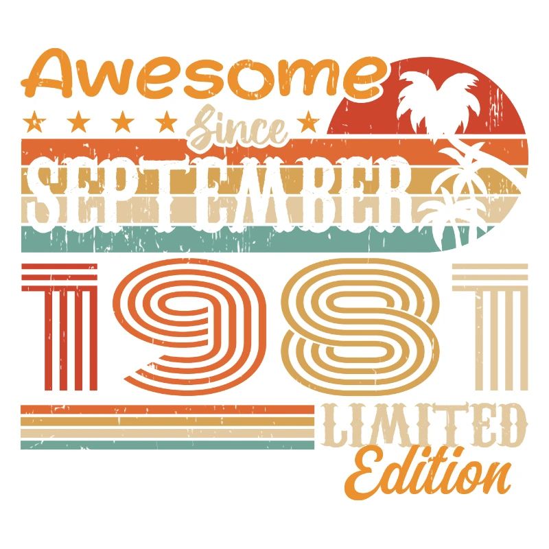 Septembre 1981 - Anniversaire 1981 Septembre