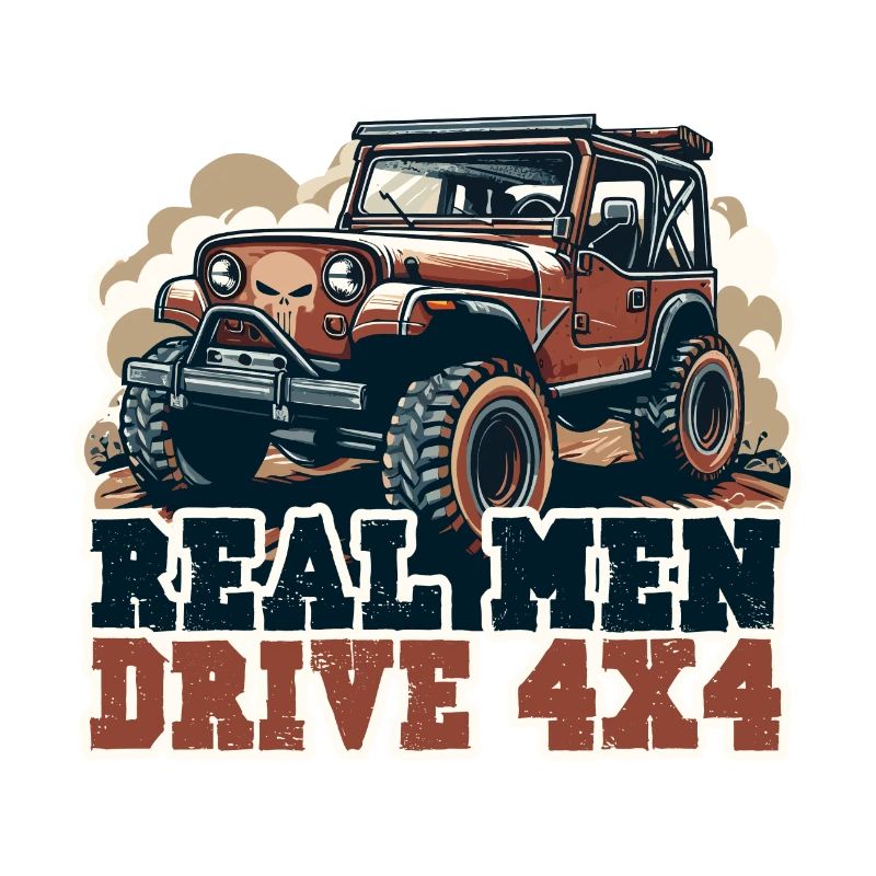 Véhicule 4X4 REAL MEN DRIVE