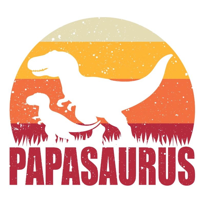 Papasaurus Father's Day Dad Dad Gift Idea