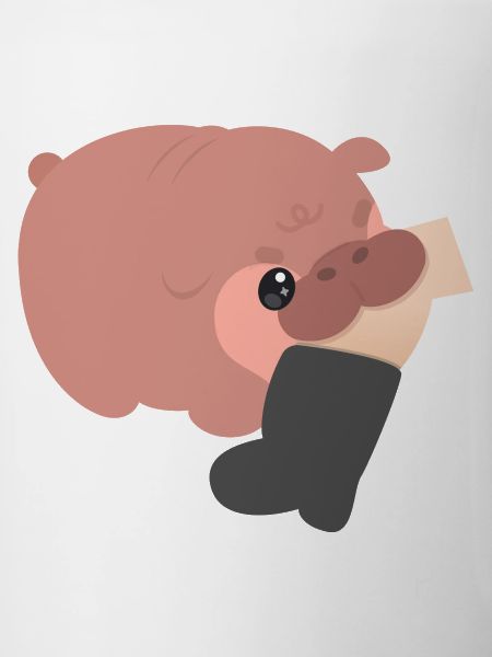 Moo Deng Pygmy Hippo Bite