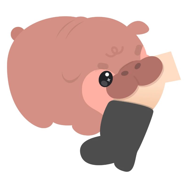 Moo Deng Pygmy Hippo Bite