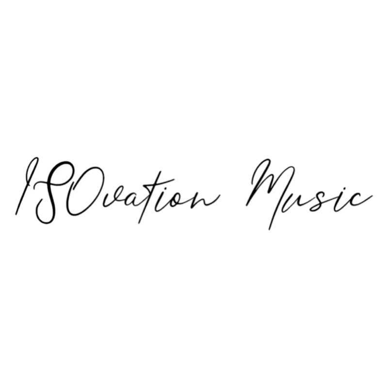 Logo rétro ISOvation (noir)