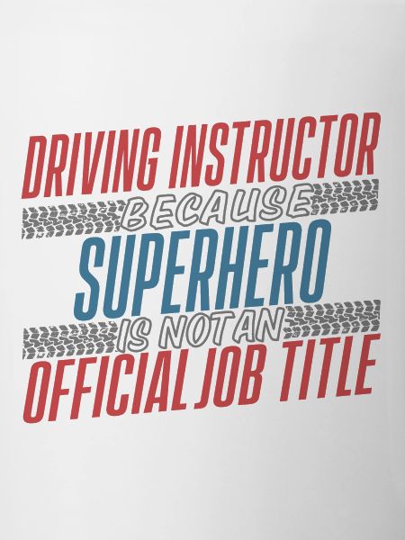 Driving Instructor Superhero Fahrschule