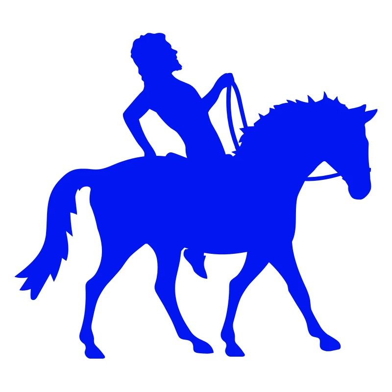 Pferd Mann Schnell Reiten Silhouette Reiter Junge