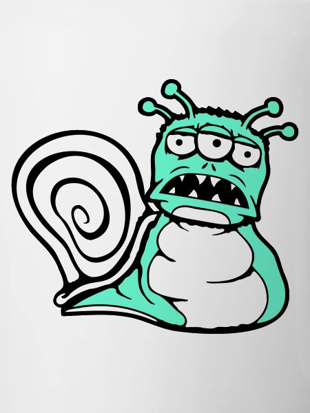 snail alien monster Halloween extraterrestrial