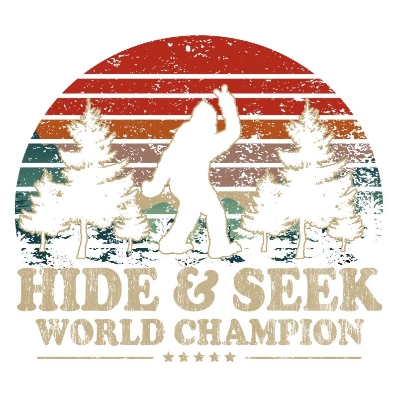 Cache-cache Champion du Monde Bigfoot