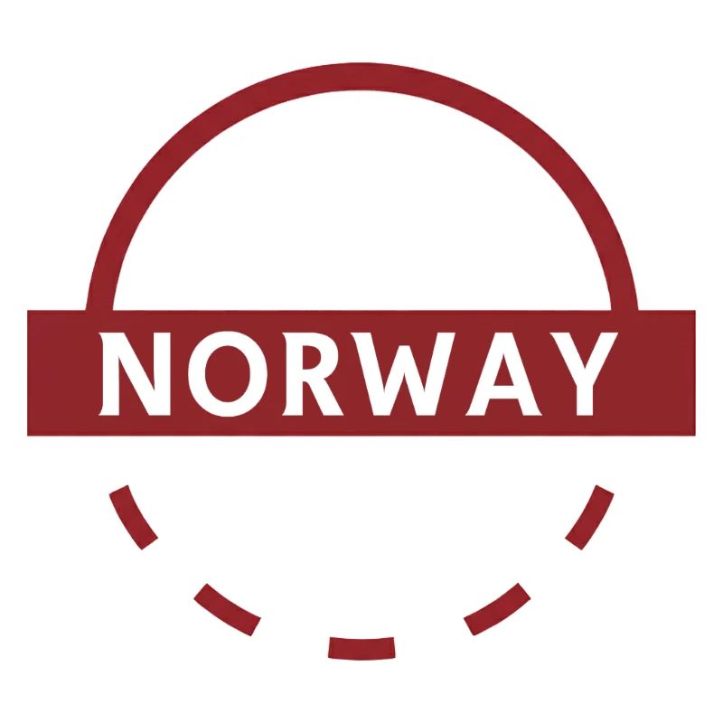 Norway Round Emblem