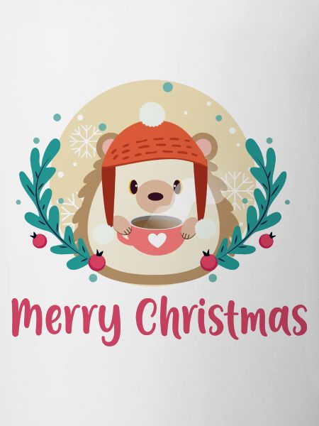 Hérisson Noël cocooning