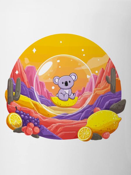 Koala im Glaskugel-Wunderland