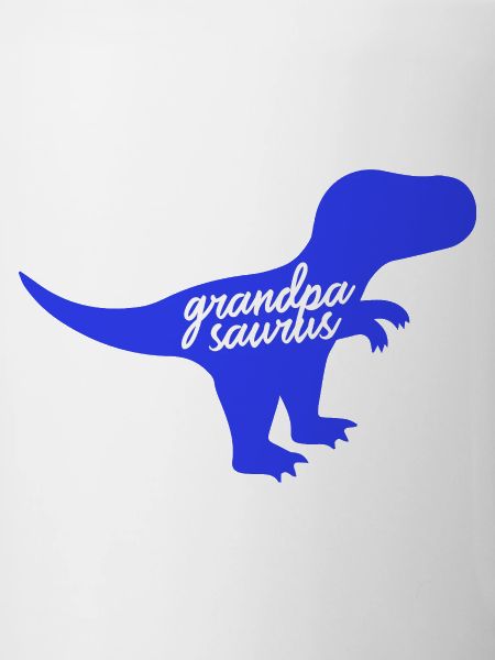 Grandpasaurus T-Rex Silhouette Dinosaur Papa
