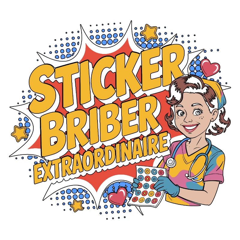 Pediatric Nurse Sticker Briber Pediatric Nursing
