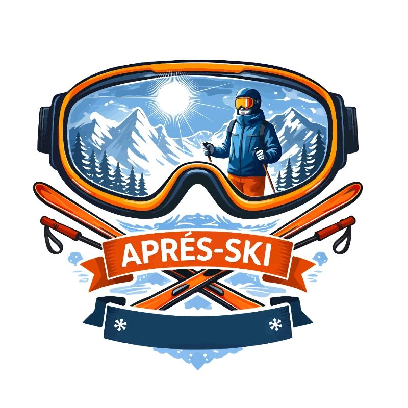 Après Ski Comic Design