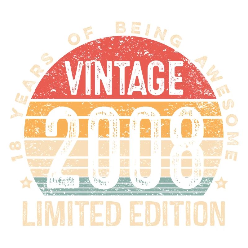 2008 Édition limitée 18 ans pour 18 ans
