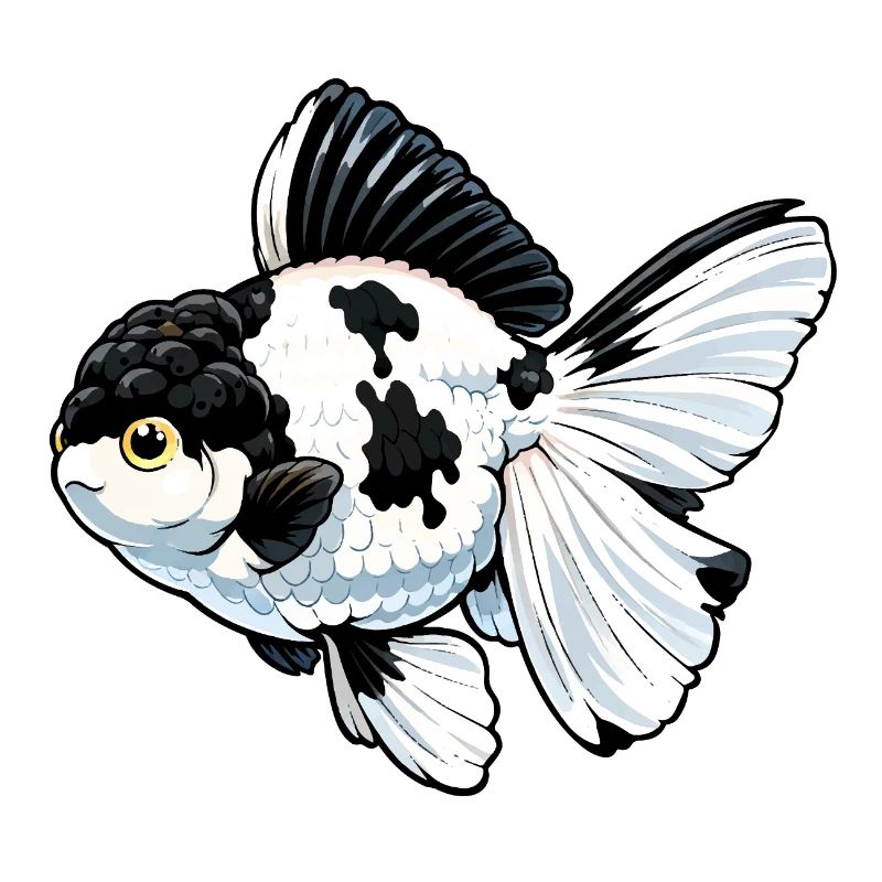 Grade Panda Oranda High Quality Goldfish