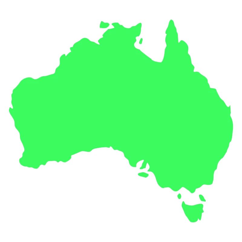 Australia Silhouette