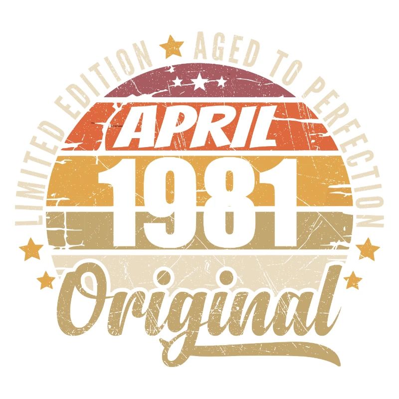 Cadeau D'anniversaire Avril 1981