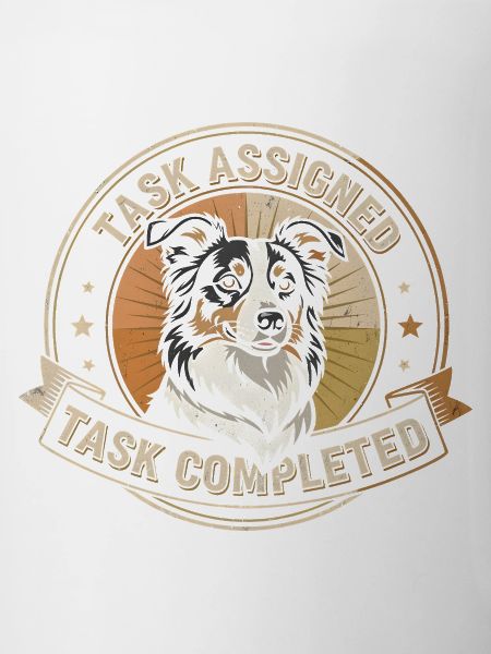 Task completed | Border Collie Badge