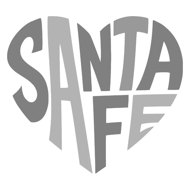 Santa Fe Typographic Logo