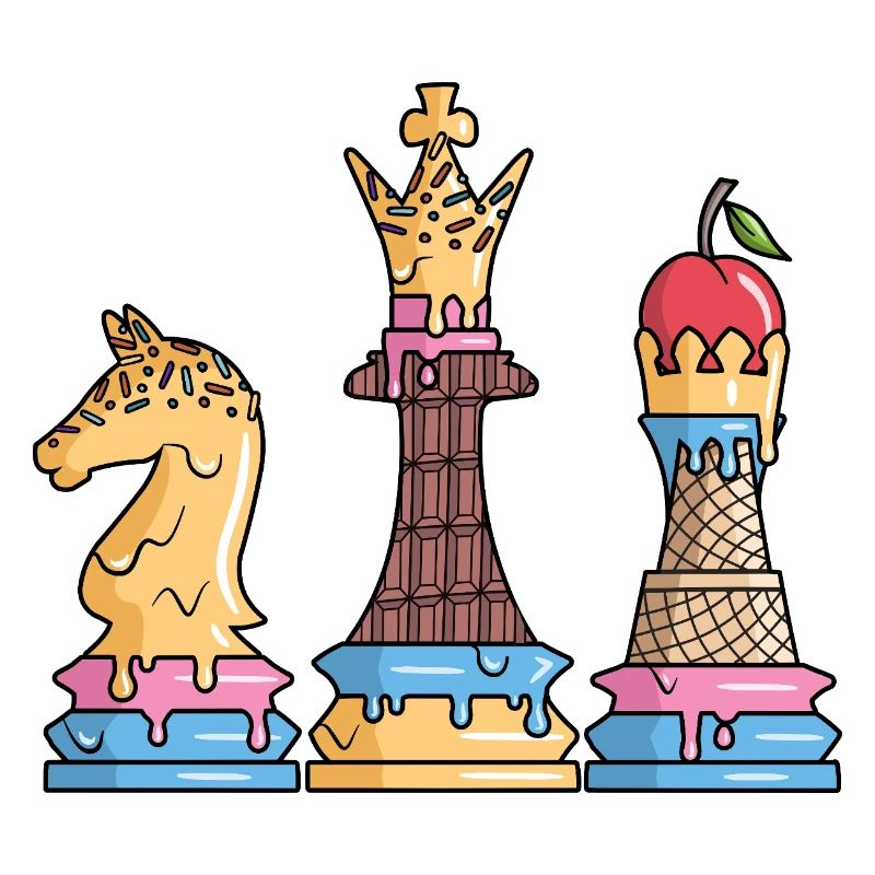 Pièces d’échecs Glace Jeu d’échecs Enfants Échecs