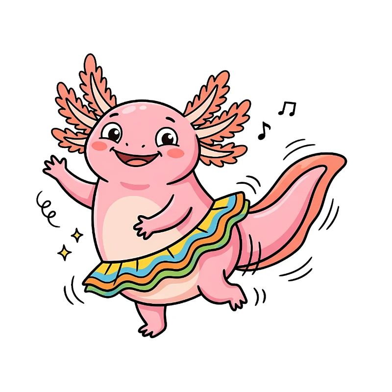 Dancing Queen Axolotl