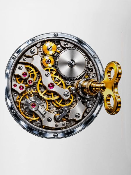 Gold Movement Mechanical